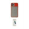 ieg™ iPhone 11 Pro Max Kılıf Vadi Çizgi - Şeffaf Pasifik Cam Ekran Koruyucu