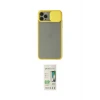 ieg™ iPhone 11 Pro Max Kılıf Vadi Çizgi - Siyah 20D Premium Cam Ekran Koruyucu
