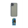 ieg™ iPhone 11 Pro Max Kılıf Vadi Minimal - Siyah 18D Cam Ekran Koruyucu