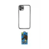 ieg™ iPhone 11 Pro Max Kılıf Vadi Minimal - Siyah 18D Cam Ekran Koruyucu