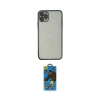 ieg™ iPhone 11 Pro Max Kılıf Vadi Minimal - Siyah 18D Cam Ekran Koruyucu