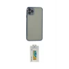 ieg™ iPhone 11 Pro Max Kılıf Vadi Minimal - Siyah Polymer Nano Ekran Koruyucu