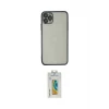 ieg™ iPhone 11 Pro Max Kılıf Vadi Minimal - Siyah Polymer Nano Ekran Koruyucu