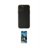 ieg™ iPhone 11 Pro Max Kılıf Yadigar Klasik - Siyah 34D Izgaralı Cam