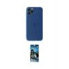 ieg™ iPhone 11 Pro Max Kılıf Yadigar Yansıma Serisi - Siyah 34D Izgaralı Cam