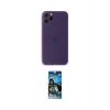 ieg™ iPhone 11 Pro Max Kılıf Yadigar Yansıma Serisi - Siyah 34D Izgaralı Cam