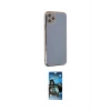 ieg™ iPhone 11 Pro Max Kılıf Yankı Serisi - Siyah 34D Izgaralı Cam