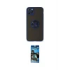 ieg™ iPhone 11 Pro Max Kılıf Yörünge Çizgi - Siyah 34D Izgaralı Cam