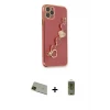 ieg™ iPhone 11 Pro Max Nova Işık Prime - Siyah Joko Magic 5D Hayalet Cam + Yeşil Rainbow Kamera Lens Koruma Cam