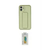 ieg™ iPhone 12 Kılıf Akış Doku - Siyah Polymer Nano Ekran Koruyucu