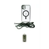 ieg™ iPhone 12 Kılıf Eksen Özel Seri - Siyah Joko Magic 5D Hayalet Cam