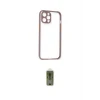 ieg™ iPhone 12 Kılıf Nova Asil Özel Seri - Siyah Joko Magic 5D Hayalet Cam