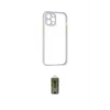 ieg™ iPhone 12 Kılıf Nova Asil Özel Seri - Siyah Joko Magic 5D Hayalet Cam