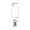 ieg™ iPhone 12 Kılıf Nova Asil Özel Seri - Siyah Polymer Nano Ekran Koruyucu