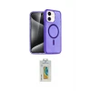 ieg™ iPhone 12 Kılıf Nova Asil Prime - Siyah Polymer Nano Ekran Koruyucu