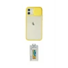 ieg™ iPhone 12 Kılıf Vadi Çizgi - Siyah Polymer Nano Ekran Koruyucu