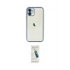 ieg™ iPhone 12 Kılıf Vadi Minimal - Şeffaf Pasifik Cam Ekran Koruyucu