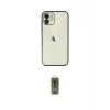 ieg™ iPhone 12 Kılıf Vadi Minimal - Siyah Joko Magic 5D Hayalet Cam