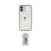ieg™ iPhone 12 Kılıf Vadi Minimal - Siyah Polymer Nano Ekran Koruyucu