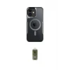ieg™ iPhone 12 Kılıf Yadigar Klasik Özel Seri - Siyah Joko Magic 5D Hayalet Cam
