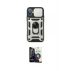 ieg™ iPhone 12 Mini Kılıf Ahenk Klasik - Şeffaf Temperli Cam Ekran Koruyucu