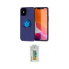 ieg™ iPhone 12 Mini Kılıf Yankı Form Prime - Siyah Polymer Nano Ekran Koruyucu
