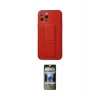 ieg™ iPhone 12 Pro Kılıf Akış Doku - Siyah 34D Hayalet Izgaralı Cam