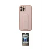 ieg™ iPhone 12 Pro Kılıf Akış Doku - Siyah 34D Hayalet Izgaralı Cam
