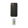 ieg™ iPhone 12 Pro Kılıf Akış Doku - Siyah Polymer Nano Ekran Koruyucu