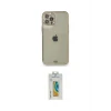 ieg™ iPhone 12 Pro Kılıf Eksen Minimal Koleksiyonu - Siyah Polymer Nano Ekran Koruyucu