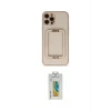 ieg™ iPhone 12 Pro Kılıf Kozmos Minimal Prime - Siyah Polymer Nano Ekran Koruyucu