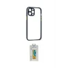 ieg™ iPhone 12 Pro Kılıf Nova Asil Özel Seri - Siyah Polymer Nano Ekran Koruyucu