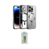 ieg™ iPhone 12 Pro Kılıf Nova Işık Özel Seri - Siyah Polymer Nano Ekran Koruyucu
