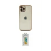 ieg™ iPhone 12 Pro Kılıf Vadi Minimal - Siyah Polymer Nano Ekran Koruyucu