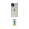 ieg™ iPhone 12 Pro Kılıf Vadi Minimal - Siyah Polymer Nano Ekran Koruyucu