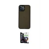 ieg™ iPhone 12 Pro Max Kılıf Ahenk Çizgi Serisi - Şeffaf Temperli Cam Ekran Koruyucu
