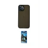 ieg™ iPhone 12 Pro Max Kılıf Ahenk Çizgi Serisi - Siyah 34D Izgaralı Cam