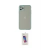 ieg™ iPhone 12 Pro Max Kılıf Ahenk Çizgi Serisi - Siyah Joko 5D Cam