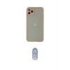 ieg™ iPhone 12 Pro Max Kılıf Ahenk Çizgi Serisi - Siyah Joko Magic 5D Cam