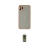 ieg™ iPhone 12 Pro Max Kılıf Ahenk Çizgi Serisi - Siyah Joko Magic 5D Hayalet Cam