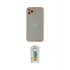 ieg™ iPhone 12 Pro Max Kılıf Ahenk Çizgi Serisi - Siyah Polymer Nano Ekran Koruyucu