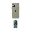 ieg™ iPhone 12 Pro Max Kılıf Ahenk Doku - Siyah 18D Cam Ekran Koruyucu