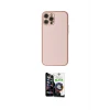 ieg™ iPhone 12 Pro Max Kılıf Ahenk Işık - Şeffaf Temperli Cam Ekran Koruyucu