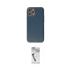 ieg™ iPhone 12 Pro Max Kılıf Ahenk Işık - Şeffaf Uv Polymer Nano Ekran Koruyucu