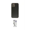 ieg™ iPhone 12 Pro Max Kılıf Ahenk Işık - Şeffaf Uv Polymer Nano Ekran Koruyucu
