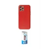 ieg™ iPhone 12 Pro Max Kılıf Ahenk Işık - Siyah 5D Eko Cam Ekran Koruyucu