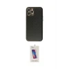 ieg™ iPhone 12 Pro Max Kılıf Ahenk Işık - Siyah Joko 5D Cam