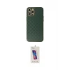 ieg™ iPhone 12 Pro Max Kılıf Ahenk Işık - Siyah Joko 5D Cam