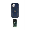 ieg™ iPhone 12 Pro Max Kılıf Ahenk Klasik - Şeffaf 360 Full Body Arka Koruyucu