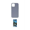 ieg™ iPhone 12 Pro Max Kılıf Ahenk Serisi - Siyah 34D Izgaralı Cam